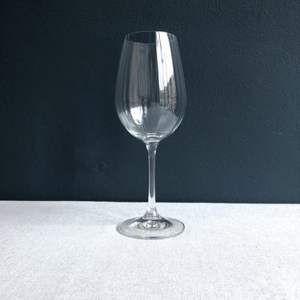 Optic white wine glass