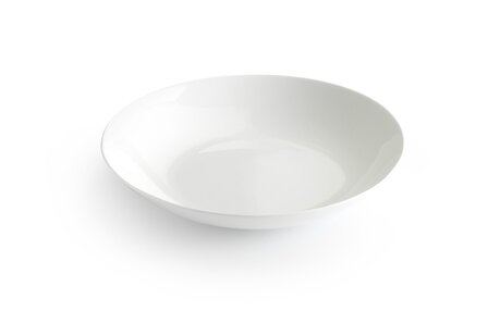 Perla White deep plate 21 cm