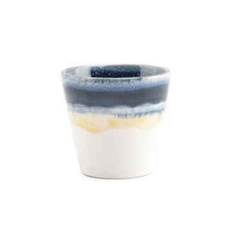 Flow espresso cup blue 10 cl