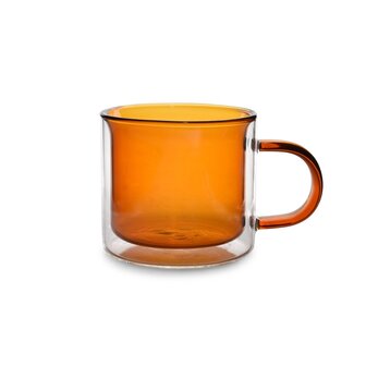 Amber Liv tea glass