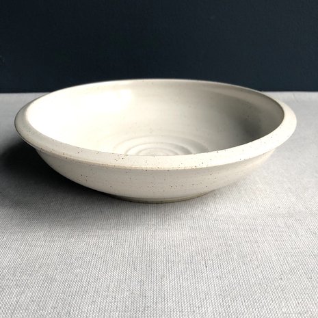 KAVW pasta bowl white