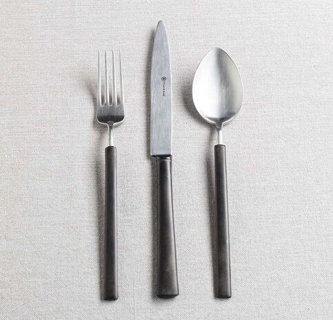 Raw Black/Silver table fork